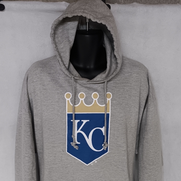 47 Other - 47 KC Royals Hoodie Sweatshirt XXL Gray Pullover Kansas City